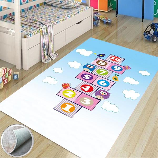 Milano Yıkanabilir Dekoratif Halı Kaymaz Taban | 8mm | MLN-HP738-1