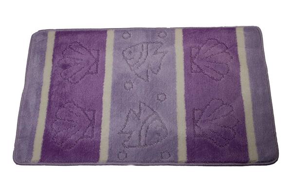 Duygu Mor Balık Banyo set 3 Adet Büyük