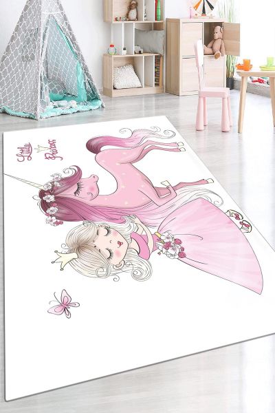 Birkilim Yıkanabilir Dekoratif Halı İpeksi Kaymaz Taban | MLN-IP-HP-649