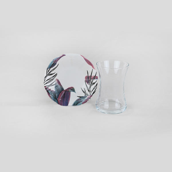 Vio Cam Çay Takımı 12 Parça 6 Kişilik - 19179 | Keramika