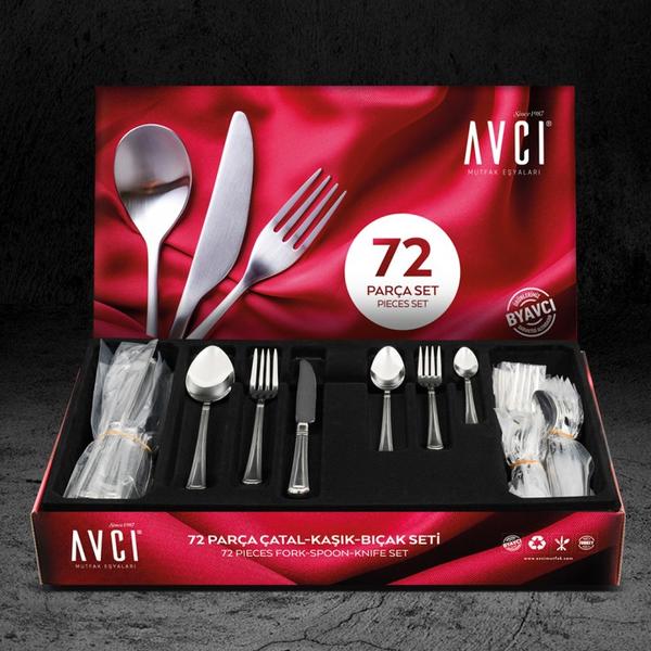 Narin 72 Parça Çatal Kaşık Bıçak Takımı
