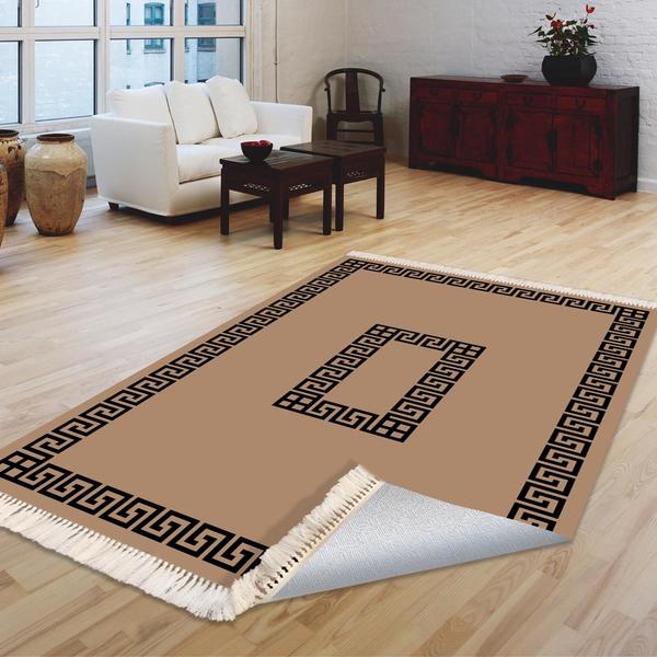 Milano Yıkanabilir Dekoratif Halı Kaymaz Taban | 8mm | MLN-DOT-HT596