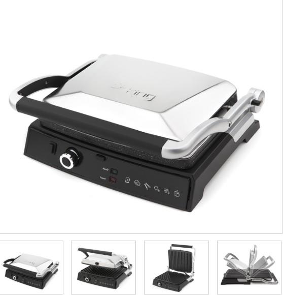 King K-462R Grill Master Tost Makinesi - İnox