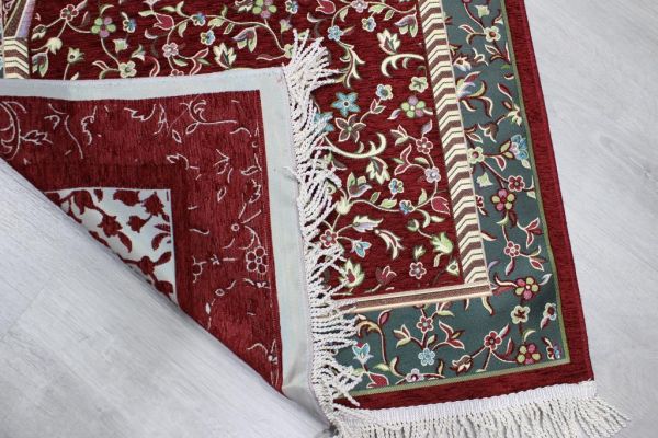 Ravza Şönil Dokuma Seccade Bordo