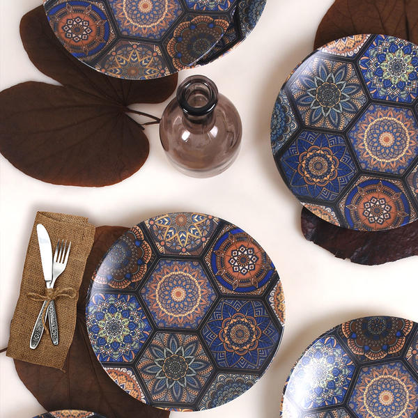 Mihribah Ege Cake Plate 20 Cm 6 Pieces | Keramika