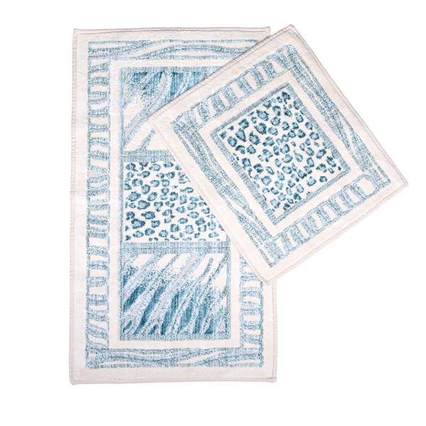 Minteks Safari 2-Piece Cotton Closet Set - Boncuk Turkuaz