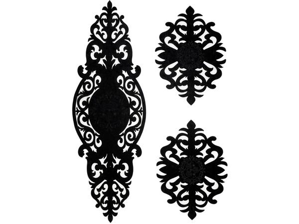 Roseart Velvet Wohnzimmer Set 5 Stück