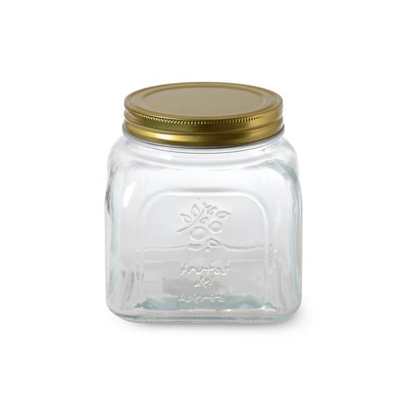 CW1385-2 مرطبان زجاجي معدني بغطاء 950 مل | حرير 30838