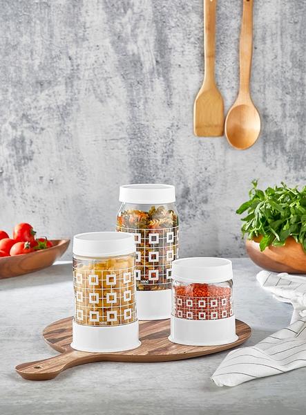 Bayev HN-1424 Karetic Pattern Jar Set