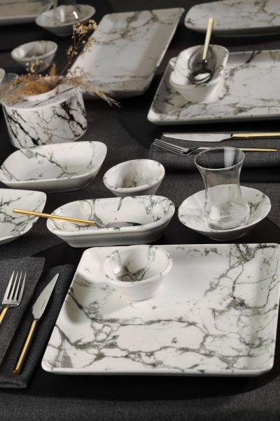 Kütahya Porselen Nanokrem 32 Parça Kahvaltı Takımı 893313