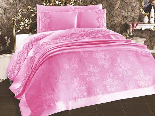 Çeyiz Diyarı Nergis Pike Takımı 6 Parça Pudra