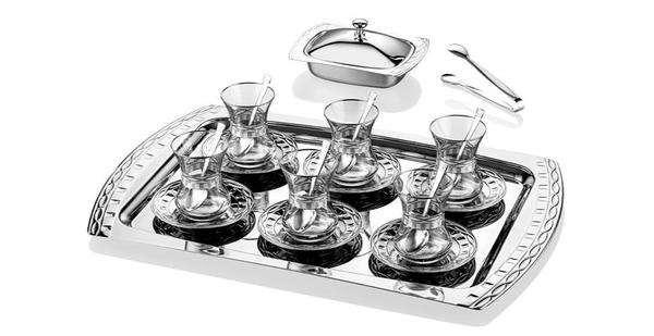 Seden Flora 12 Kişilik Çay Servis Seti 40 Parça | Seden-Flora