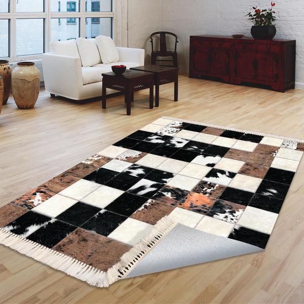 Milano Yıkanabilir Dekoratif Halı Kaymaz Taban | 8mm | MLN-DOT-HT346