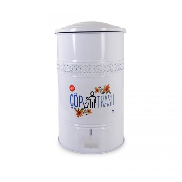 1061B SEAU COP 16 LT BLANC | SILK-YLD025