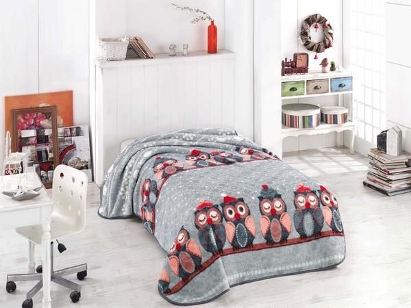 Linda Single Blanket Gray | Hobby