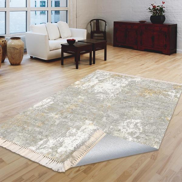 Milano Yıkanabilir Dekoratif Halı Kaymaz Taban | 8mm | MLN-DOT-HT370