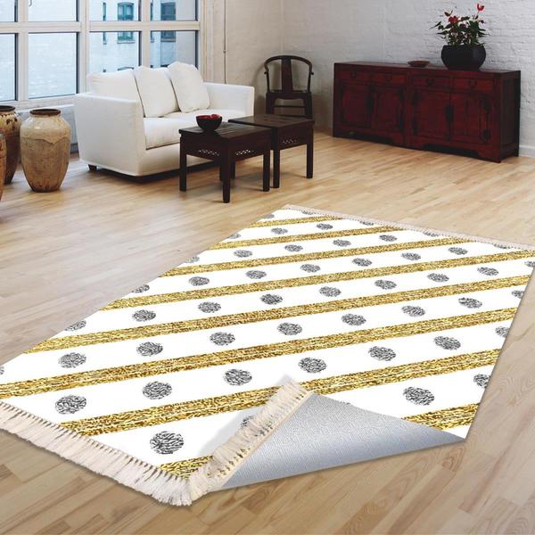 Milano Yıkanabilir Dekoratif Halı Kaymaz Taban | 8mm | MLN-HS494-1