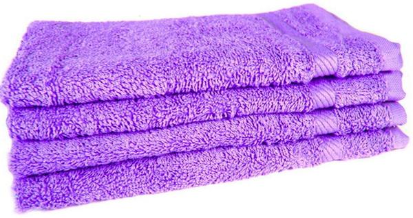 Schäfer | 5'li Misafir Havlusu Seti | %100 Pamuk | Mor | 60234x5