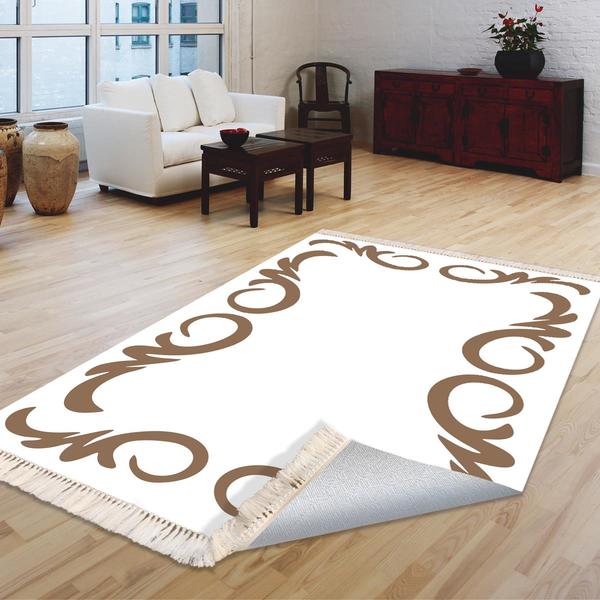 Milano Yıkanabilir Dekoratif Halı Kaymaz Taban | 8mm | MLN-DOT-HT873