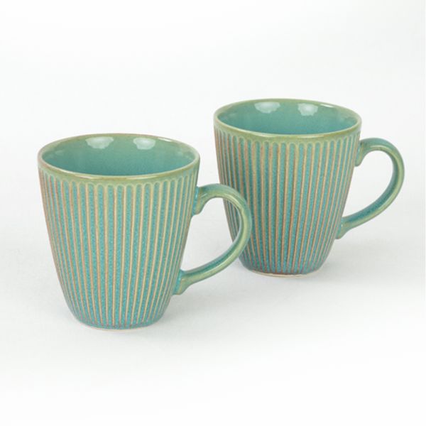 Teal Myra Kupa 10 Cm 2 Adet - Q06 | Keramika