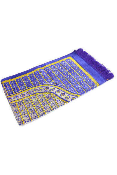 Tapis de prière économique en velours Chipinger - 0190 - Couleur pourpre