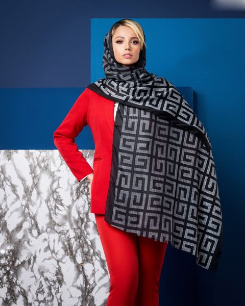 Dekonaz | Damenschal im modernen Design | DKNZ-31358