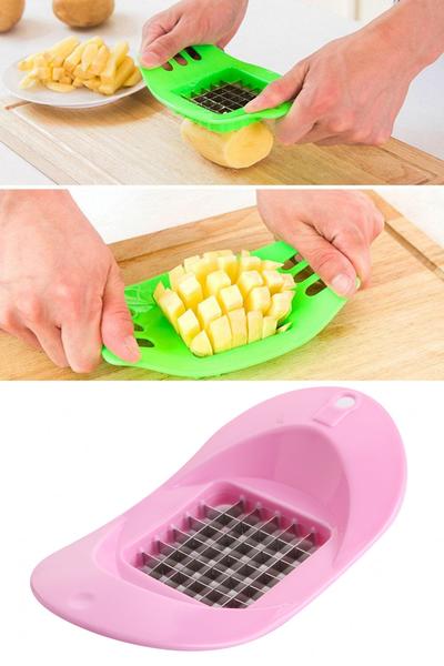 Luxus-Großkartoffelschneider mit Stahlklinge