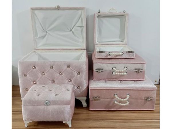 Avangarde مسحوق طقم صندوق المهر سادة 5 لتر