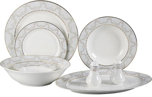 Almina Fine Elit Porselen 28 Parça Yemek Takımı 6 Kişilk