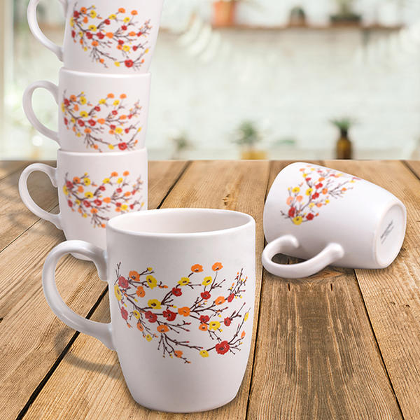 مج براعم الخريف 9 سم 6 قطع | كيراميكا