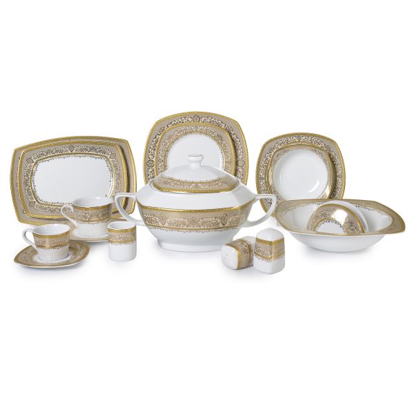 NSQ84 84PARCA # OG-6851 # DÎNER CARRÉ TK | SILK-60021