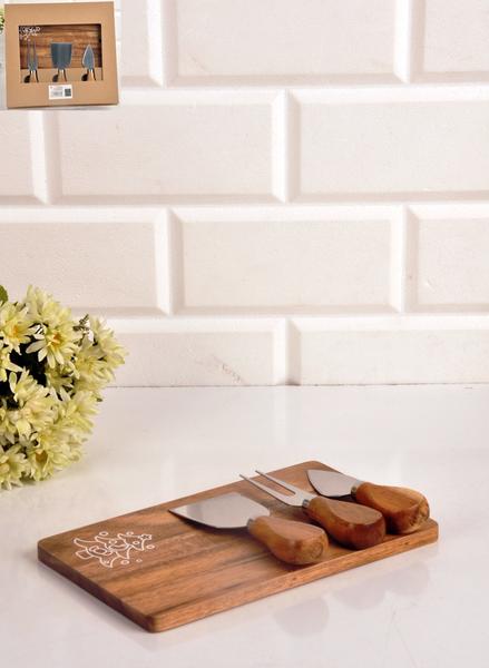 Bayev Ahşap Peynir Seti - 700358