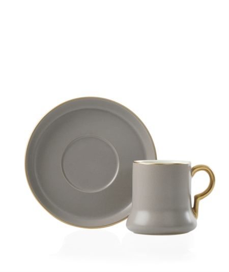 Porselen 6 Li Kahve Fincan Takimi 90Cc(Ch)