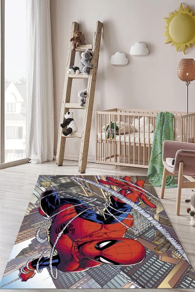 Birkilim Yıkanabilir Dekoratif Halı İpeksi Kaymaz Taban | MLN-IP-HP-783