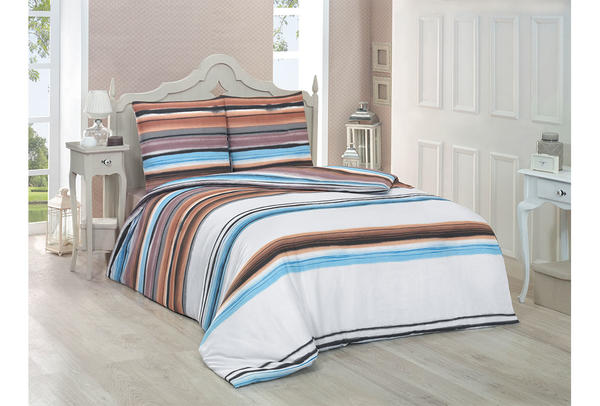 VictoriaHome Nevresim Takımı | Tropikal | Mavi | Seren | VH-Seren-200x200