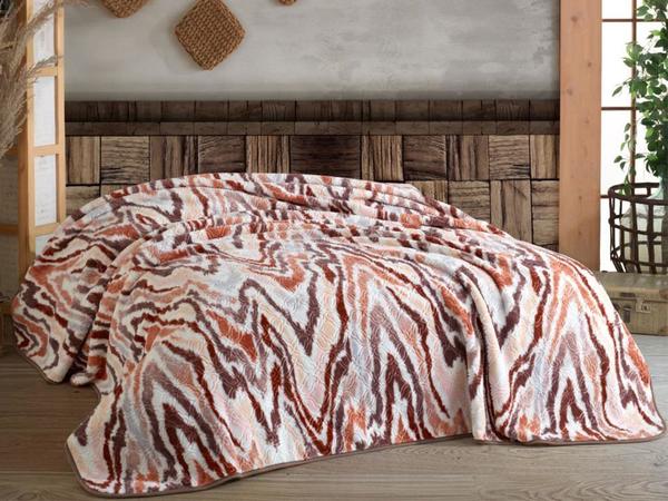 Barbara Çift Kişilik Battaniye Pudra | Hobby