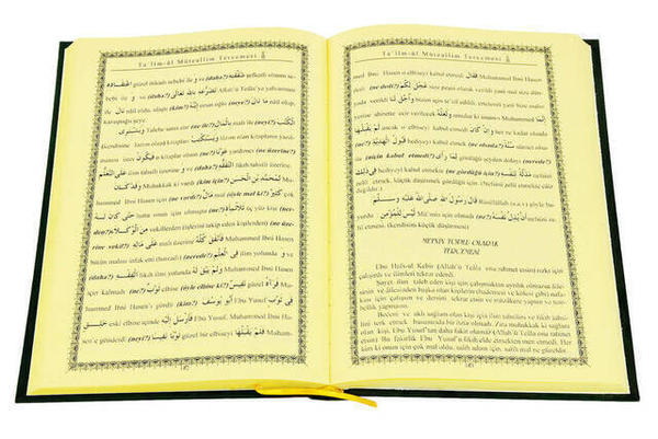 Talimül Müteallim Tercemesi - M. Adıgüzel - Yasin Kitap