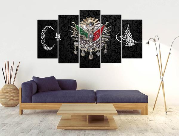 5 Parça Tablo - Osmanlı - Türkiye