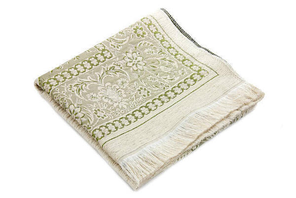 سجادة صلاة محراب شنيل لوكس - اخضر