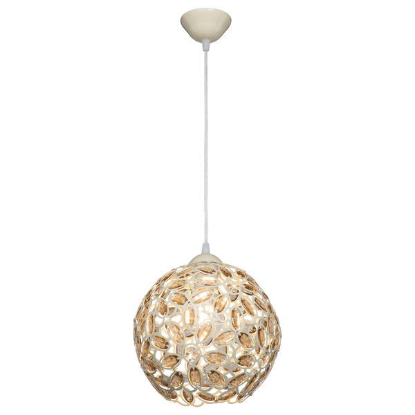 Mandel Single Pendelleuchte - Honig