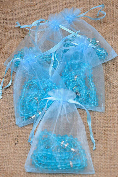 Chapelet Cadeau - Couleur Bleue - Cadeau Bébé Mevlüt