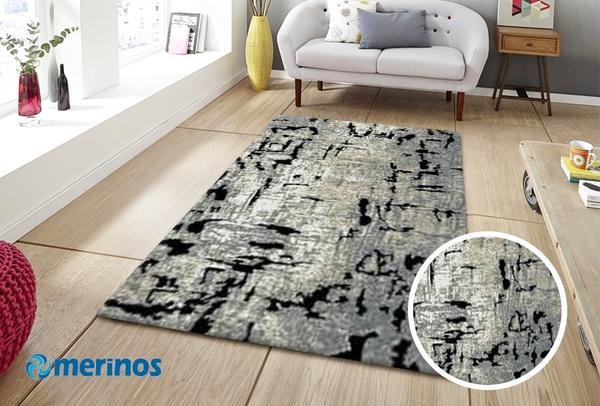 Merinos Ibiza Kamuflaj Halı | Gri | 16323-96-Grey