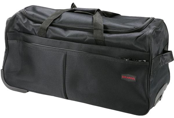 Seranova Çekecekli Tekerlekli Seyehat Çanta Bavul Valiz | Siyah