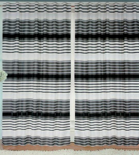 Dematex Dekoratif Fon Perdesi 140 x 245 cm Tek Parça Yıkanabilir Yüksek Kaliteli | DTX-0025