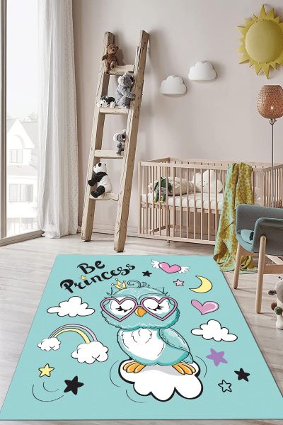 Birkilim Yıkanabilir Dekoratif Halı İpeksi Kaymaz Taban | MLN-IP-HP-718