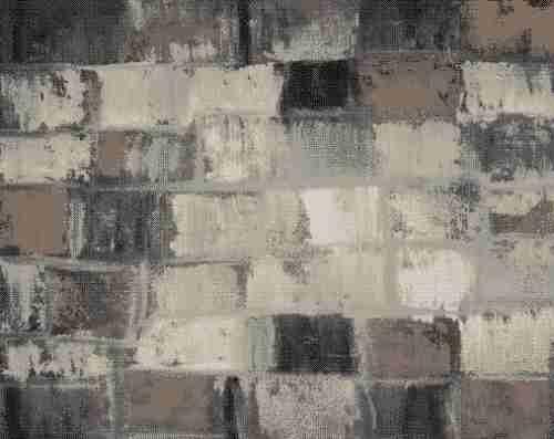 Merinos Elegant Halı Kare Desenli | Gri | 20368-95-Grey