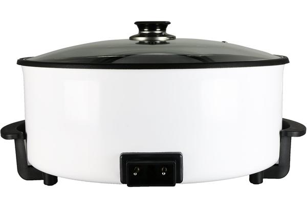 Dekonaz Elektrikli Pizza Tavası 42x15cm 1500W Yuvarlak Beyaz