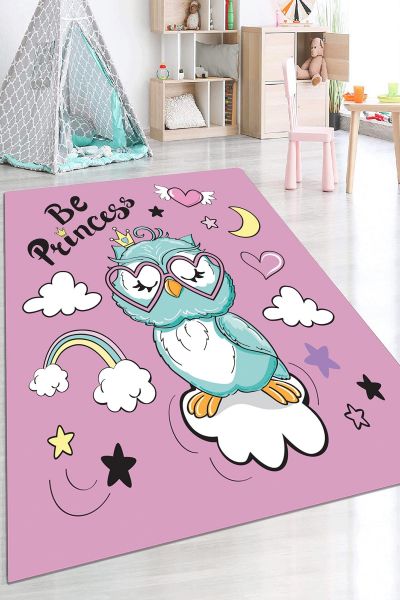 Birkilim Yıkanabilir Dekoratif Halı İpeksi Kaymaz Taban | MLN-IP-HP-633