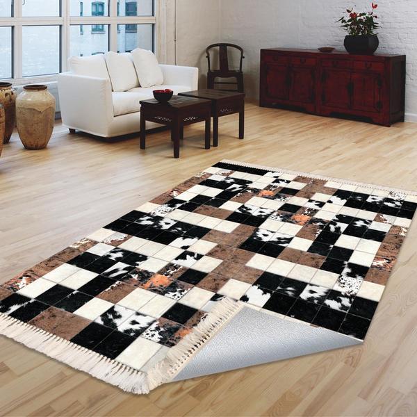 Milano Yıkanabilir Dekoratif Halı Kaymaz Taban | 8mm | MLN-DOT-HT347