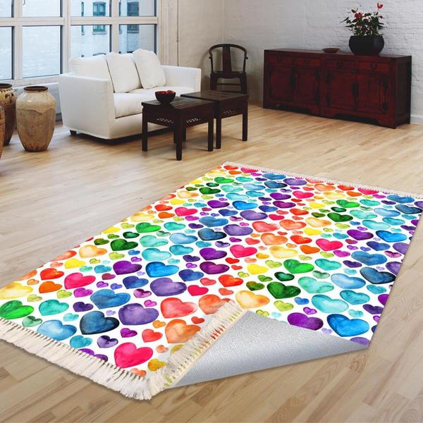 Milano Yıkanabilir Dekoratif Halı Kaymaz Taban | 8mm | MLN-HS218-1